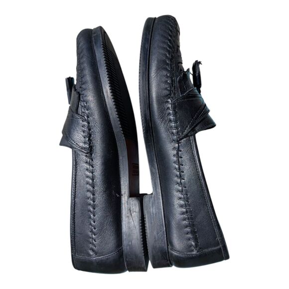 Giorgio Brutini Loafer Mens 9D Bartell Woven Leather Tassel Dress Shoe Casual main image 9